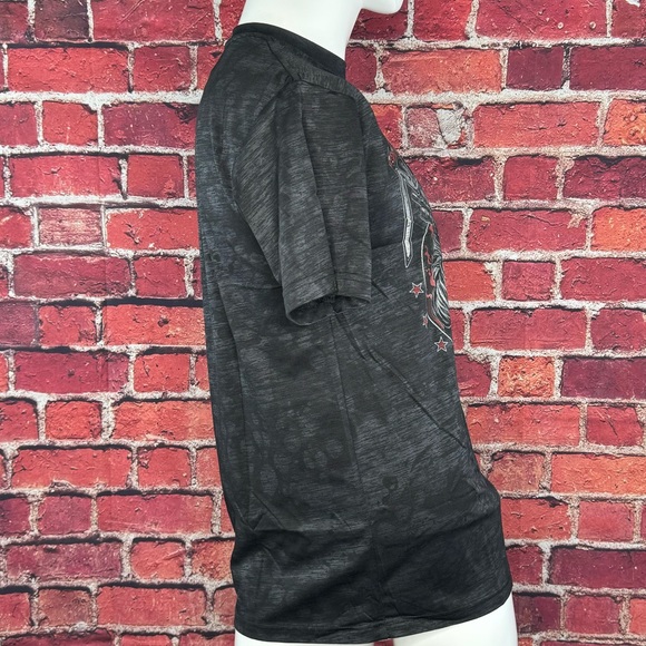 Affliction Men's Short Sleeve Skull Graphic T-shirt- Size: L/XL/3XL - NWT - Picture 6 of 11